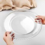 Wholesale Glass Charger Plate PZ-009 - Image 4